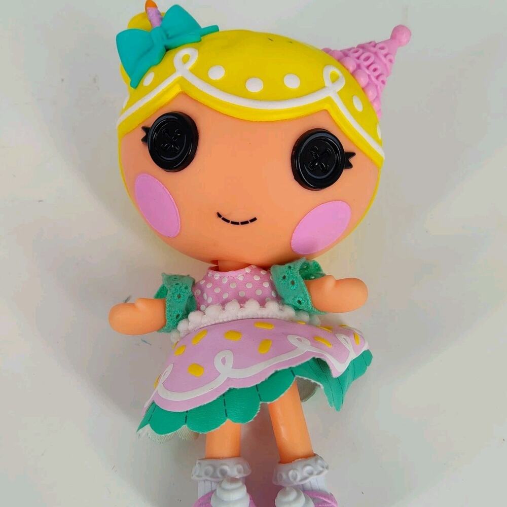 Lalaloopsy Little Wishes SUGARY SWEET SLICE O' CAKE 7" Doll Birthday Party Dress